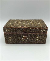 Jeweled Lidded Jewelry Box
