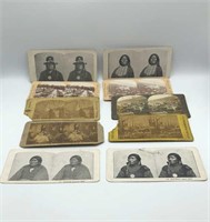 10 Native American Cabinet Cards