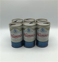 Vintage Ham's Beer Can 6 Pack
