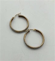 10K Gold Earrings 2.4 Grams