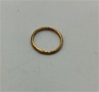 10K Gold Babie's Ring 0.5 Grams