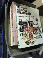 ANTIQUE COLLECTING GUIDES--METALWARE, TOYS, MISC