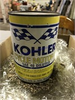 KOHLER 2-CYCLE MOTOR OIL QUART CAN, FULL