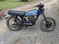 1975 Yamaha RD 250, motor is free