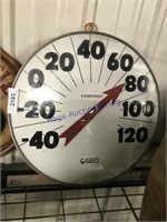 LARGE THERMOMETER, 18" ACROSS
