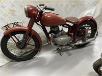 1947 Jawa 247 cc motorcycle