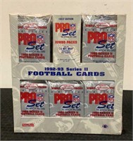 1992-1993 Pro Set Football Cards NFL Series II