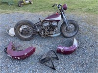 Harley Davidson WLA  1942 near complete