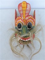 Original Handpainted & Carved Irian Jaya  Mask 10"