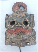 Original Handpainted & Carved Irian Jaya  Mask 8"x
