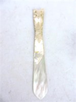 Beautiful Mother Of Pearl Letter Opener 8"