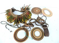 Handmade Basket Weave Jewelry & Headdress
