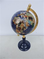 Small Enamelled Globe 13"T