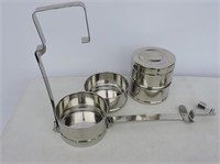 Stainless Steel Stacking Containers