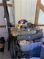 Large lot of 1978 Ford truck parts, rollcage,