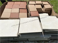 Pallet of tile 12x12 & 6x6