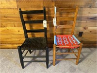 2 Ladderback Chairs