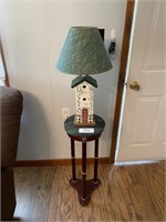 Small Table & Bird Feeder Lamp