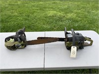 2 Poulan Chainsaws – Condition Unknown