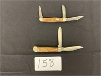 (1) Buck Creek 2 Blade Knife & (1) Western Knife