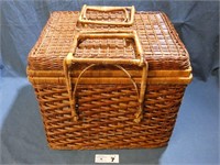 Picnic Basket and Plasticware