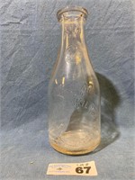 Chas H. Kilgus Milk Bottle - One Quart