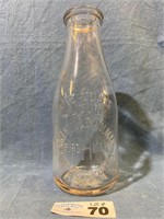 Granville Holman Milk Bottle - One Quart