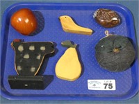 Various Wooden Fruit & Animals
