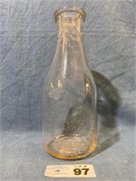 A.Hollenbeck & Sons Milk Bottle - One Quart