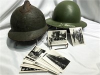 WW2 Helmet & Photos