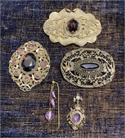 Collection Victorian Amethyst Jewelry