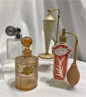 Collection Art Deco Perfume Lot Marcel Frank