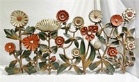Large Mid Century Syrco Flower Wall Plaque