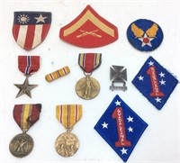 WW2 UNITED STATES MEDALS, AWARDS & PATCHES