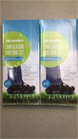 2 pairs of lawn aerator sandals