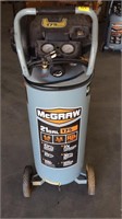 McGraw 21 gal air compressor, works