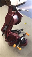 Chicago Electric chainsaw sharpener, works