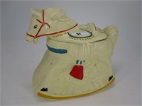 Rocking Horse Cookie Jar