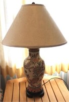 Ceramic lamp - 26" tall