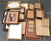Group of assorted picture frames