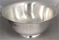 Silver plated large bowl