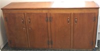 Wood cabinet