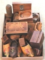 Assorted wood items