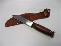 SCHRADE WALDEN H15 FIXED BLADE KNIFE & SHEATH