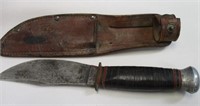 MARBLES FIXED BLADE KNIFE & LEATHER SHEATH