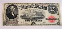 1917 $2 U.S. NOTE FR. 60