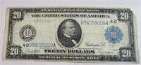 1914 $20 FEDERAL RESERVE NOTE FR. #979B