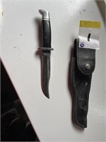 Buck knife with case