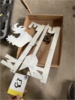 Metal chicken cut outs