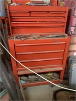 RED UPRIGHT TOOL BOX